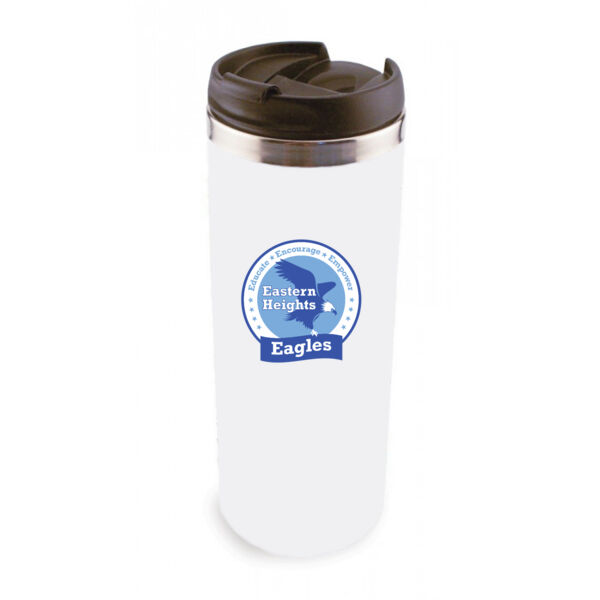 14 oz. Stainless Steel Tumbler - Sublimated Logo Thumbnail