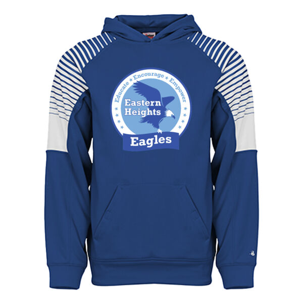 Badger - Youth Lineup Hooded Sweatshirt - Printed Logo Thumbnail