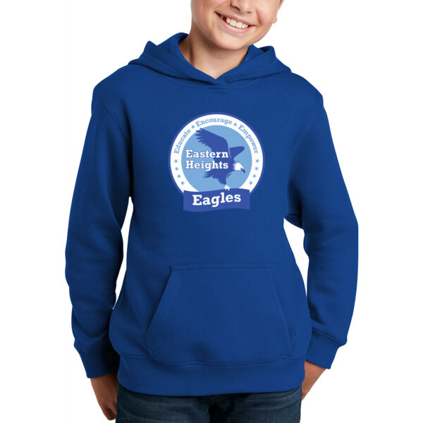 Sport-Tek® Youth Pullover Hooded Sweatshirt - Printed Logo Thumbnail