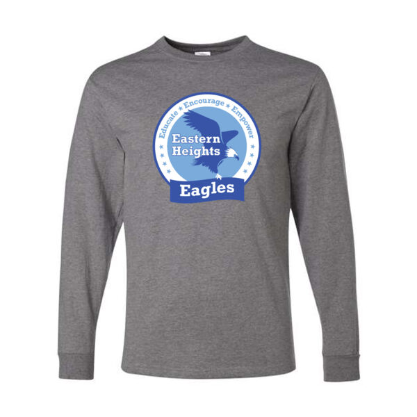 JERZEES - Dri-Power Long Sleeve 50/50 T-Shirt - Printed Logo Thumbnail