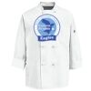 Eight Knot Button Chef Coat with Thermometer Pocket Thumbnail